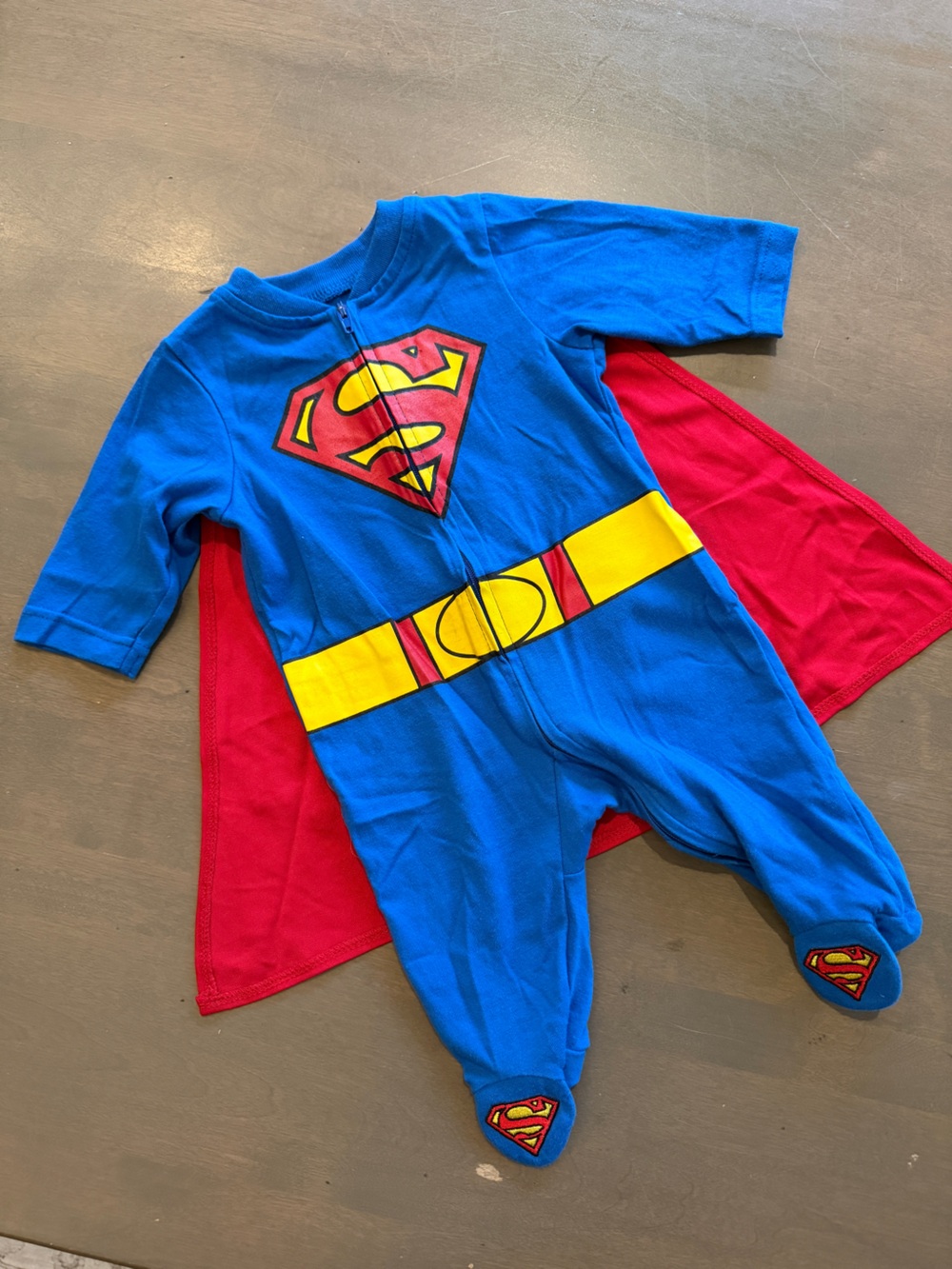 Superman Onesie Baby Costume size 3Months